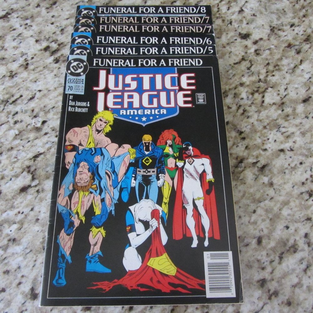 Superman Comic Book Back Issues